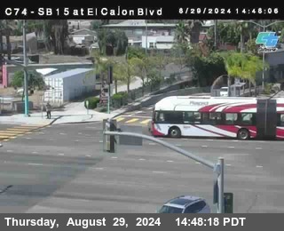 SB 15 at El Cajon Blvd