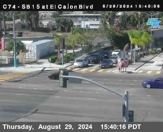 SB 15 at El Cajon Blvd