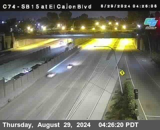 SB 15 at El Cajon Blvd