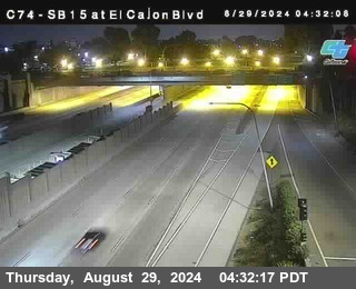 SB 15 at El Cajon Blvd