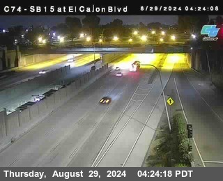 SB 15 at El Cajon Blvd