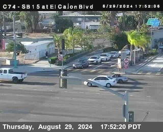 SB 15 at El Cajon Blvd