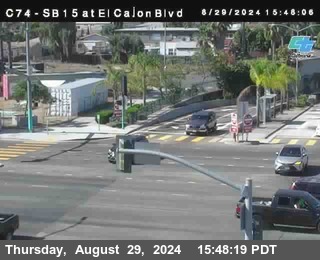 SB 15 at El Cajon Blvd