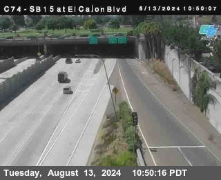 SB 15 at El Cajon Blvd