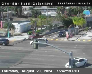 SB 15 at El Cajon Blvd