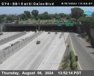 SB 15 at El Cajon Blvd