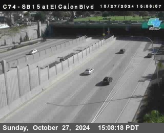 SB 15 at El Cajon Blvd