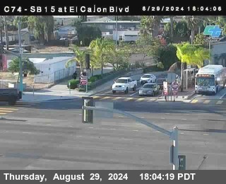 SB 15 at El Cajon Blvd