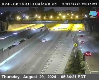 SB 15 at El Cajon Blvd