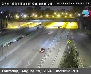 SB 15 at El Cajon Blvd