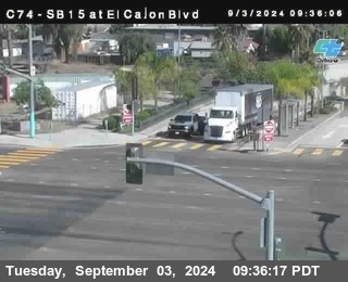 SB 15 at El Cajon Blvd