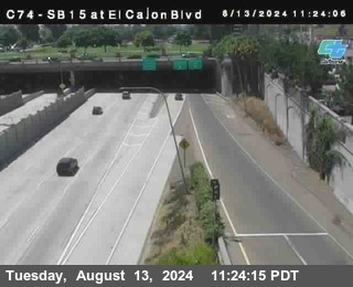 SB 15 at El Cajon Blvd