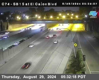 SB 15 at El Cajon Blvd