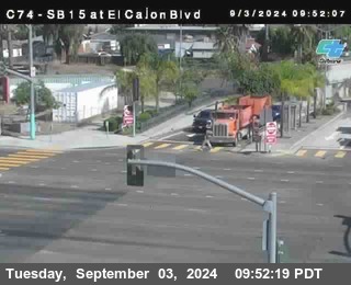 SB 15 at El Cajon Blvd