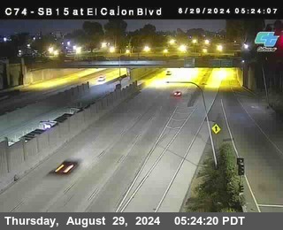 SB 15 at El Cajon Blvd