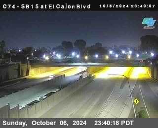 SB 15 at El Cajon Blvd