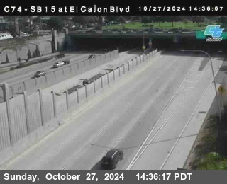 SB 15 at El Cajon Blvd