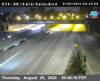 SB 15 at El Cajon Blvd