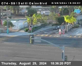 SB 15 at El Cajon Blvd