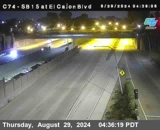 SB 15 at El Cajon Blvd