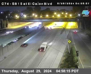 SB 15 at El Cajon Blvd