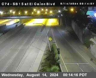 SB 15 at El Cajon Blvd