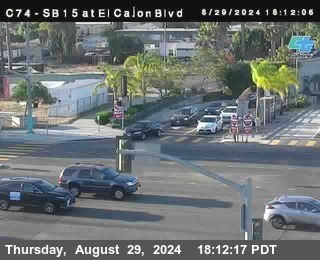 SB 15 at El Cajon Blvd