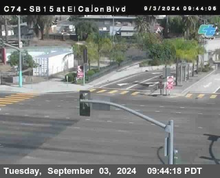 SB 15 at El Cajon Blvd