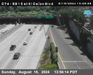 SB 15 at El Cajon Blvd