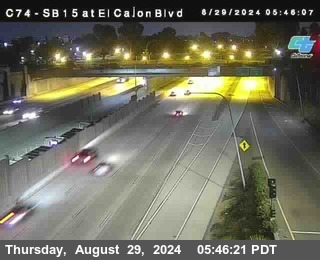 SB 15 at El Cajon Blvd