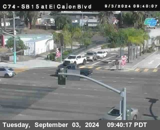 SB 15 at El Cajon Blvd