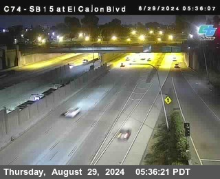 SB 15 at El Cajon Blvd