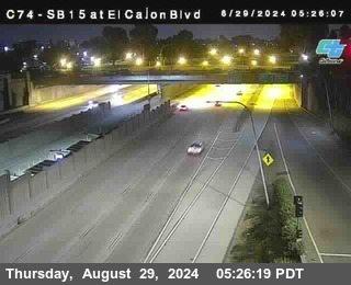 SB 15 at El Cajon Blvd