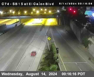 SB 15 at El Cajon Blvd