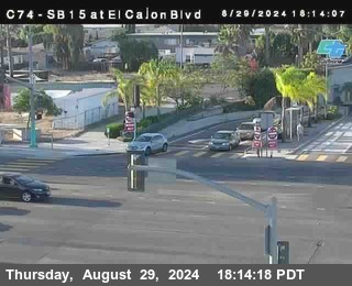 SB 15 at El Cajon Blvd