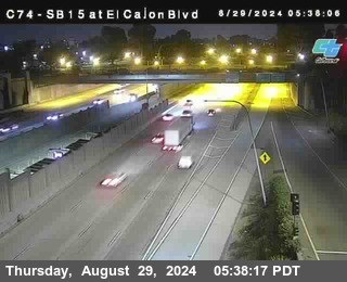 SB 15 at El Cajon Blvd