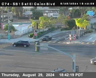 SB 15 at El Cajon Blvd