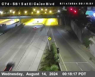 SB 15 at El Cajon Blvd