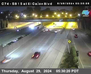 SB 15 at El Cajon Blvd