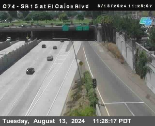 SB 15 at El Cajon Blvd