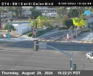 SB 15 at El Cajon Blvd