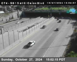 SB 15 at El Cajon Blvd