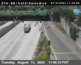 SB 15 at El Cajon Blvd