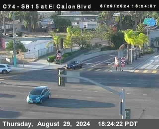 SB 15 at El Cajon Blvd