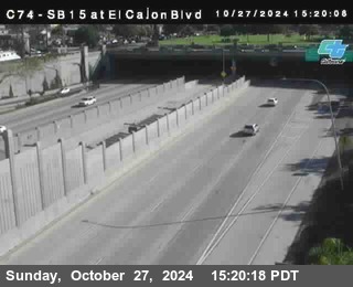 SB 15 at El Cajon Blvd