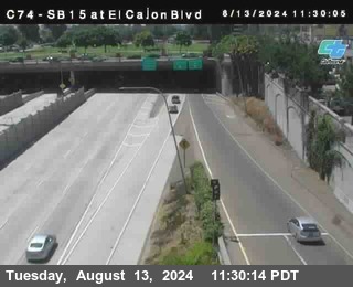 SB 15 at El Cajon Blvd