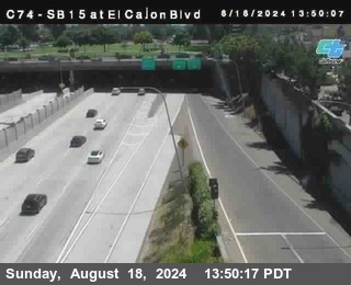 SB 15 at El Cajon Blvd