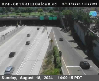 SB 15 at El Cajon Blvd