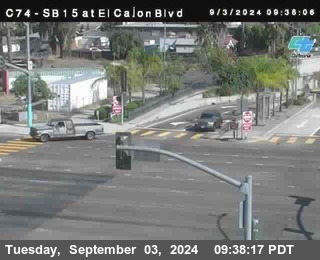 SB 15 at El Cajon Blvd