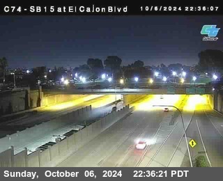 SB 15 at El Cajon Blvd